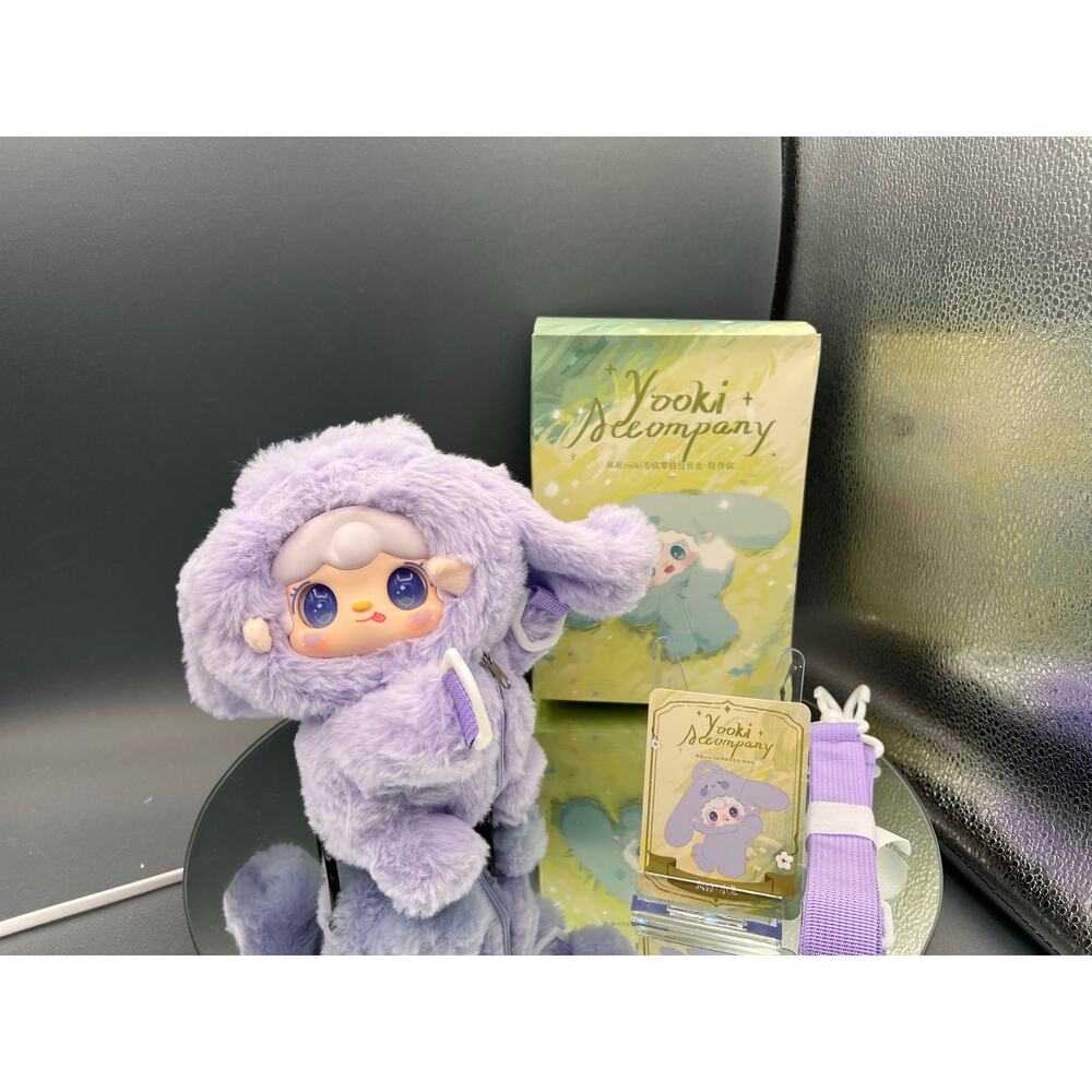 Yooki V8 Accompany Series Plush Coin AirPod purse bag backpack Wind Chime Bunny